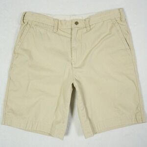 Polo Ralph Lauren Mens Relaxed Fit Chino Shorts Khaki Tan Cotton Size 34